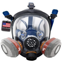 PD-101 Volledige Gezicht Organic Vapor Deeltjesmasker - Industriële Gasmasker - CE Getest