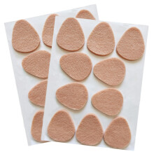 20 pcs Felt Metatarsal Pads for Women and Men Adhesive Forefoot Pads Forefoot Cushion Pads Ball of Foot Cushion Foot Pads for Forefoot and Sole