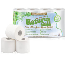 Papel Higiénico de Bambú 100% para RVs, Barcos y Hogar - 2 Capas, Suave, Fuerte y Rápido de Disolver