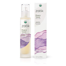 Zatik Naturals  Peace Toner mit Jasmin und Lavendel USDA Bio fr alle Hauttypen. Erfrischend, beruhigend, entspannend und beruhigend. Frdert einen