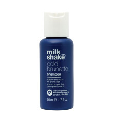 Milk_shake fra champ azul morena para morenas con pigmentos azules especiales para casos de color marrn claro o rubio oscuro y sin parabeno - 1.7