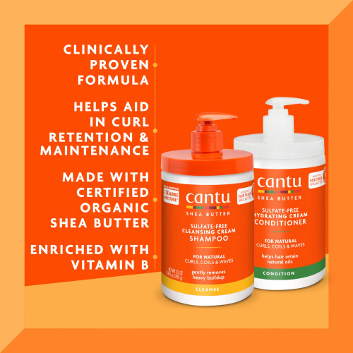 Cantu Cantu Shampoo & Splung mit Sheabutter fr natrliches Haar, 25 fl oz (2er-Pack) 2