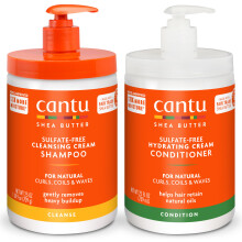 Cantu ampon a kondicionr s bambuckm mslem pro prrodn vlasy 25 fl oz (balen 2 ks)