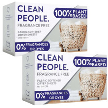 The Clean People Wasverzachter Vellen - Droogvellen - Verzacht & Verwijdert Statica - Vegan 240