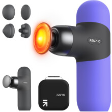 RENPHO Mini Thermische Massagepistool met Warmte, FSA HSA Geschikt Dempingsmassager, Draagbaar