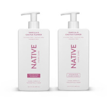 Native Vanille & Cactus Bloem Shampoo en Conditioner Met Natuurlijke Ingrediënten | Voor Alle Haartypes