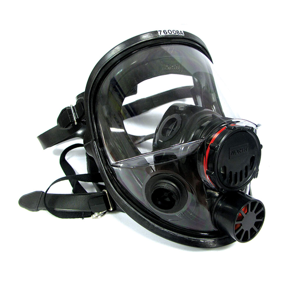 North Honeywell North 7600 Series Niosh-Approved Full Facepiece Silicone Respirator Small (760008As) 767674881853