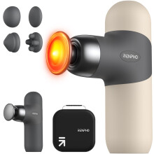 RENPHO Mini Thermische Massage Gun met Warmte, Draagbare Diepe Weefsel Percussie Massageapparaat