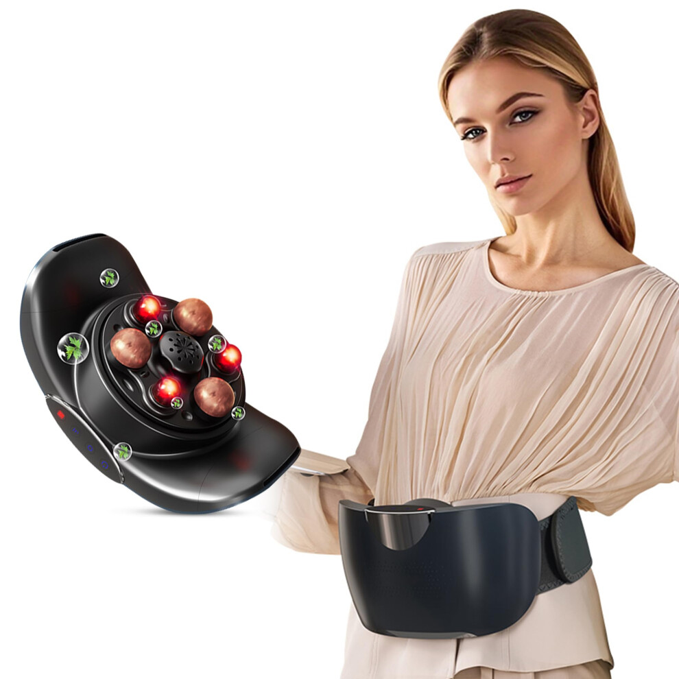 Automatisches Bauchmassageger T Bianstone Bauchreibeinstrument Doppelter Verwendungszweck F R Taille Und Bauch Positive Und Negative Massage Lind-image