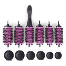 XC Global Round Hair Brush Set : with Detachable Barrels Styling Tool Round Hair Brush for Blow Drying with 6 Barrels 1 Handle 3 Different Hair