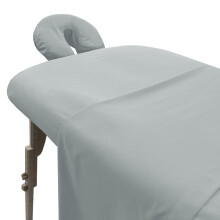 LONDON LINENS Juego de Sábanas de Microfibra para Mesa de Masaje de 3 Piezas - Incluye Funda y Protectores