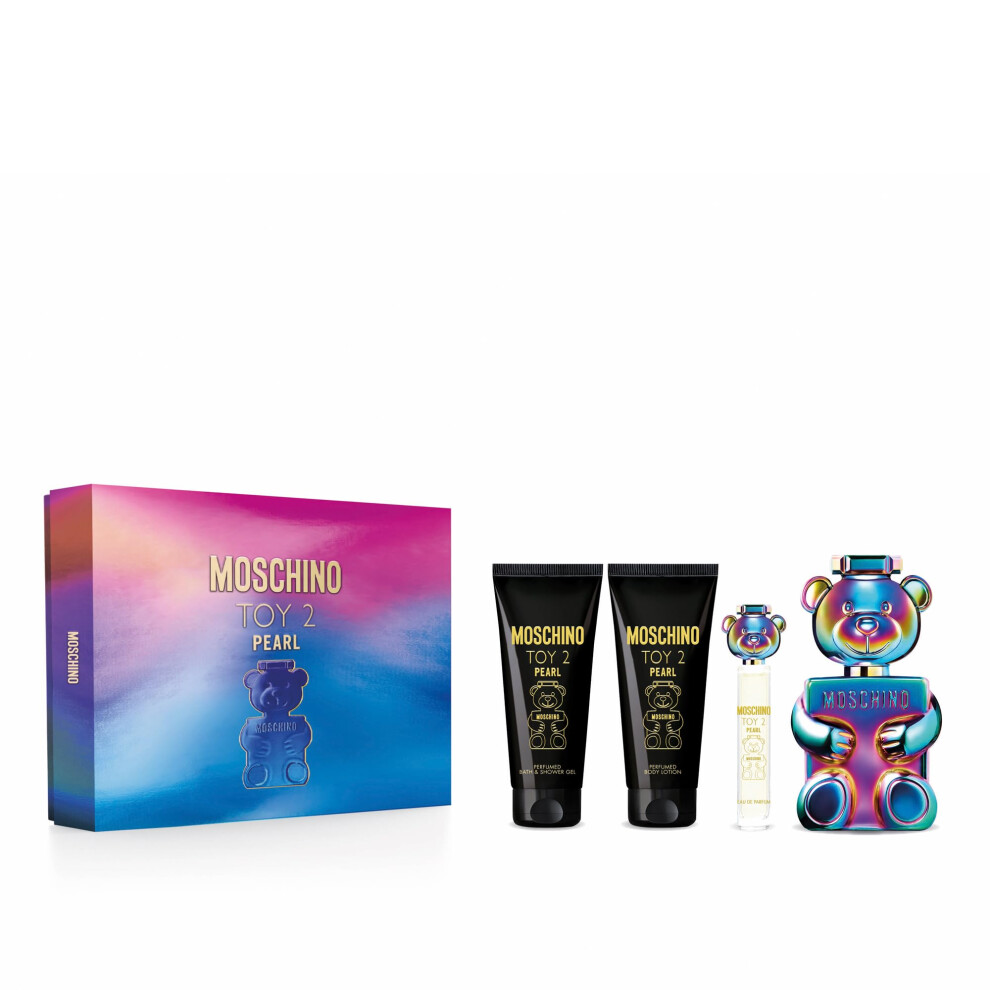 Moschino Toy 2 Pearl 3.4 Edp U + 3.4 B/L + 3.4 B/Sg + Mini (128352)