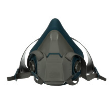 3M Rugged Comfort Half Facepiece Reusable Respirator 6502 NIOSH Cool Flow Valve Helps Reduce Heat and Moisture Silicone Faceseal Provides a Fi