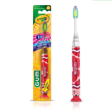 GUM - 202RK Crayola Timer Light zubn kartcek (jeden zubn kartcek) Balen s mekkmi tetinami se mue liit