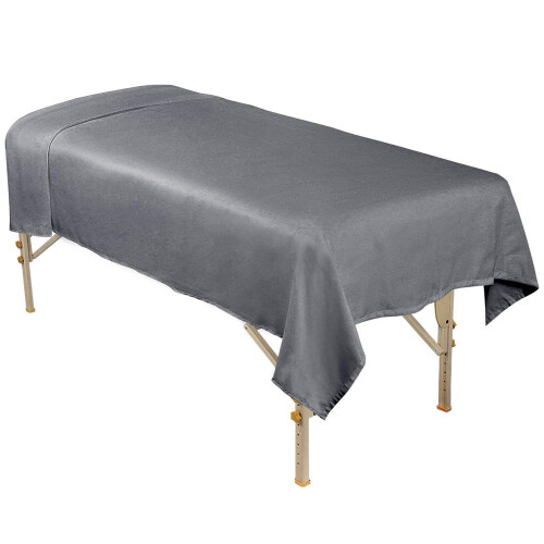 ForPro Premium Microfiber Flat Sheet Ultra-Light Stain and Wrinkle-Resistant for Massage Tables 2