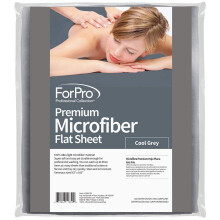 ForPro Premium-Mikrofaser-Bettlaken, ultraleicht, flecken- und knitterbest   ndig, f   r Massageliegen