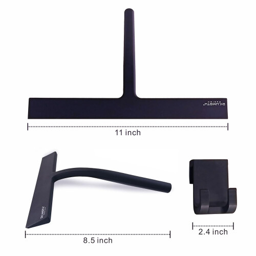 RICHMIRTH Raschietto e Gancio in Silicone 11" per Doccia e Finestra 2