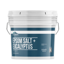ELEMENTI Earthborn Eucalipto Epsom Sale (1 gallone) aroma rilassante puro e non diluito
