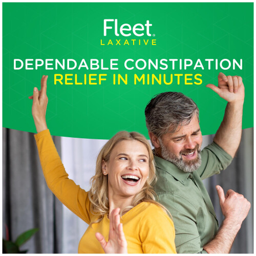 Fleet Laxative Saline Extra Lavement til voksenforstoppelse 7,8 fl oz 24 Pack 1