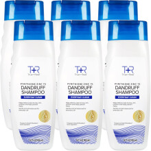 True+Real Classic Každodenní Čistý Šampon proti Dandru, 1% Pyrithione Zinku, 14,2 Fl Oz, 6 ks