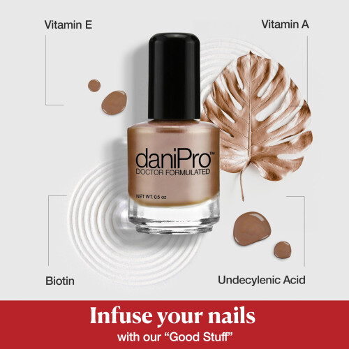 daniPro Läkare Formulerad Nagellack - Babe It's You - Mocha 2