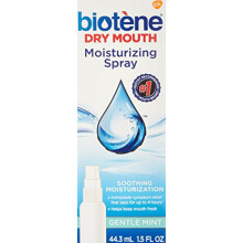 Biotene Gentle Mint idratante spray per bocca senza zucchero per bocca secca e alito fresco 1,5 Fl Oz (confezione da 2)