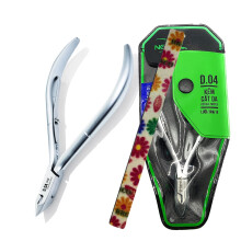 Nghia professionelle negleb?ndstang i rustfrit st?l C-05 (D-04) K?be 14 Osimihome negleb?ndsklipper Trimmer manicurev?rkt?j med 1 fjeder- perfekt