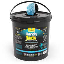 Wipex Handy Jack Heavy Duty Wipes Dual Texture Cleaning Cloth Use on Hands Equipment Tools - Removes Paint Adhesives Oil Grease & Dirt B