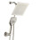 DreamSpa Ultra-Luxury 9" Doccia Rainfall e Manico con Pulsante 1
