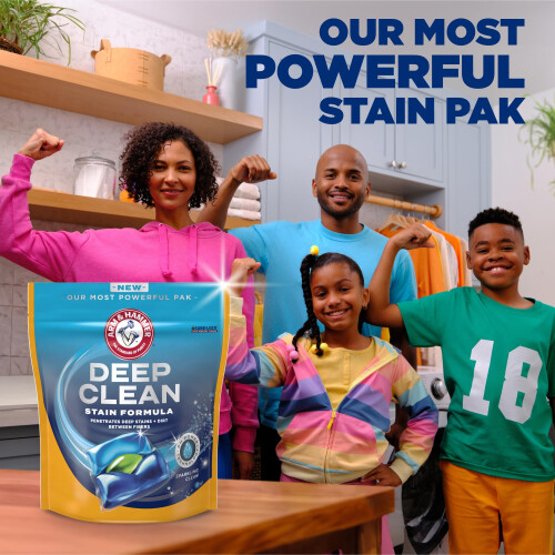 ARM & HAMMER Deep Clean Stain Formula Wasmiddel Power Paks 44 ct. 1