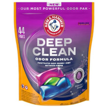 ARM & HAMMER Diep Reiniging Geurformule Wasmiddel Power Paks, Geurverwijderaar, Radiant Burst Geur, 44 Stuks