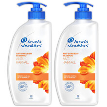 Head & Shoulders Anti Haaruitval Shampoo, 2 Pack Anti Dandruff Shampoo, Verlicht Droge Hoofdhuid, 22 oz