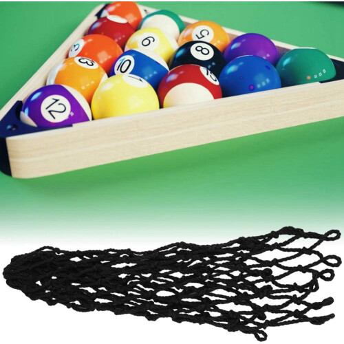 Billiards Mesh Bag, 6PCS / Set Cotton Thread Billiards Net Pockets Billiards Table Accessories 2