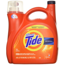 Tide Original 037000777335 DTERGENT DE LAUDRIE HAUTE EFFICIATION 150 oz / 4,43 L Taille de valeur -110 charges (2x ultra concentr) plus de pu