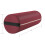 Almofada de travesseiro para mesa de massagem redonda Jumbo Saloniture - 26 x 9 polegadas - Borgonha 3