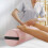 Almofada de travesseiro para mesa de massagem redonda Jumbo Saloniture - 26 x 9 polegadas - rosa 4