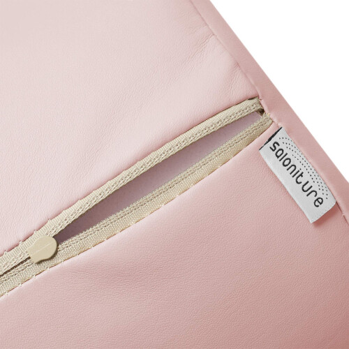 Almofada de travesseiro para mesa de massagem redonda Jumbo Saloniture - 26 x 9 polegadas - rosa 1
