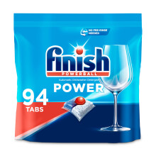 Kapsulka do zmywarki Finish Power Bez plukania wstepnego Detergent w tabletkach do zmywarki do dokladnego czyszczenia i polysku z moca odtluszcza