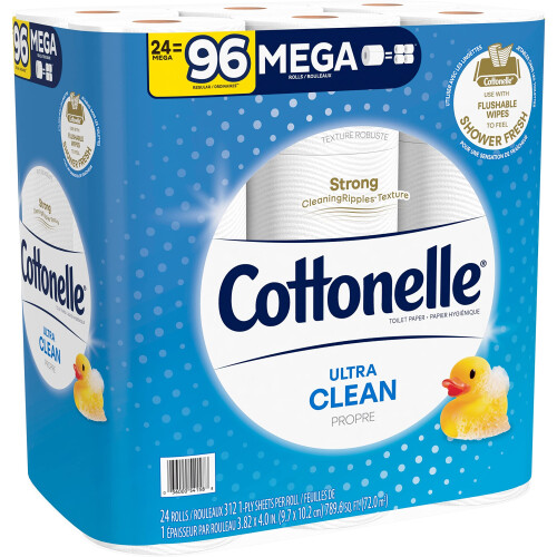 Cottonelle Ultra Clean toalettpapper 2
