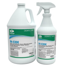 Theochem - 1 kwarta i 1 galon In-Cide Gotowy do uzycia srodek dezynfekujacy srodek czyszczacy w sprayu grzybobjczym - Made in USA (2 opakowania)