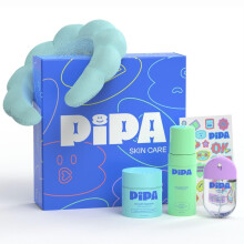 Pipa Pce o plet Start Young Bundle Drkov sada | 3-krokov rutina jemn pce o plet pro doplnen | Bez alkoholu a bezpecn | Obsahuje Squeaky Clean