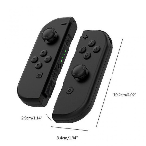 (Blue Green)1pair Left/right Wireless Gamepad Gyro Console For Ns Joy Con Sensor Joypad 2