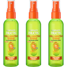 Garnier Fructis Style Brilliantine Shine Glossing Spray mit Arganöl, 3 Fl Oz, 3 Stück (Verpackung kann variieren)