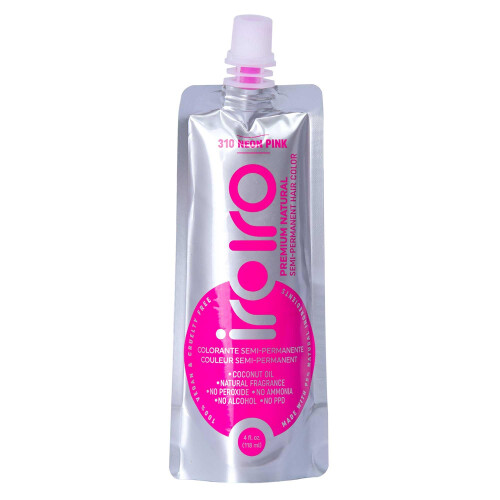IROIRO Premium Natural Semi-Permanent Hrfrg 310 Neon Pink (4oz)