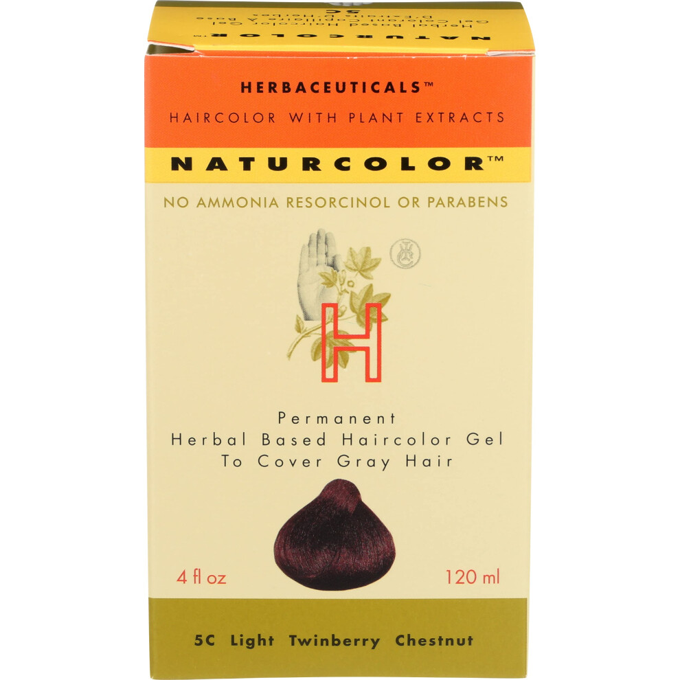 Naturcolor Haircolor Farba Do WłOsóW - Jasny Kasztan Pospolity 4 Uncje (5C)-image