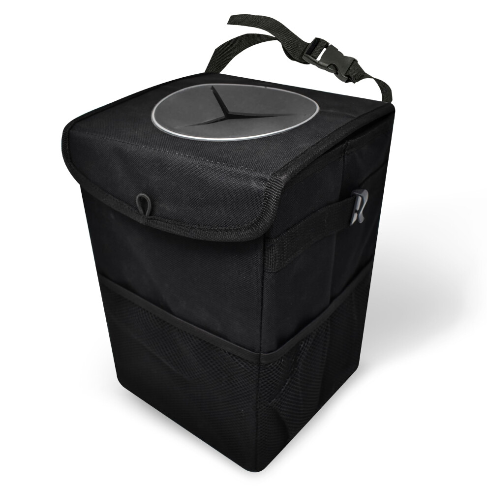 Car Trash Can With Lid, Hanging Garbage Can, Car Trash Bag For Suvs, Trucks, And Sedans, Trash Bin For Women, Truck Essentials For Men 940534674066