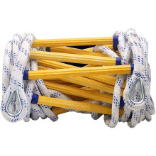 Rope Ladder,Safety Ladder Rope Ladder Fire Escape for Windows and Balconies for Quick Use in The Fire, Safety Ladders/3 Meters