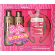 BLONDME x BARBIE Home Spa Collection - Cool blondnky s fialovmi tnovacmi pigmenty - korektor mosazi pro vechny typy blond vlasu