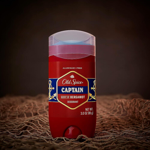 Old Spice Old Spice Red Collection Deodorant for Men, Captain Scent, 3 ct, 3oz each, 9oz total 2
