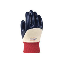 SHOWA 7066 Palm Coated Nitrile General Purpose Work Glove with Cotton Jersey Liner Smooth Grip Large (12 Pair)